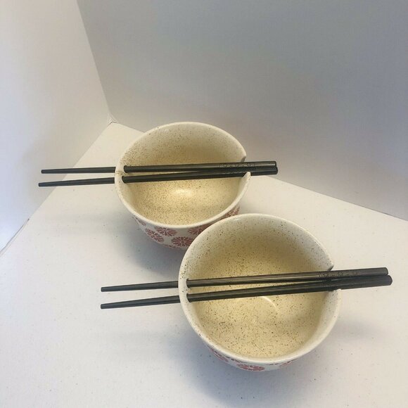 Mira Designs by FMC Ramen Udon noodle bowl set With Fiberglass Chopsticks - Picture 6 of 9